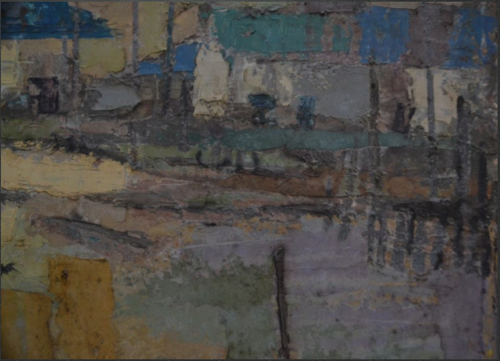 Close up picture, before conservation